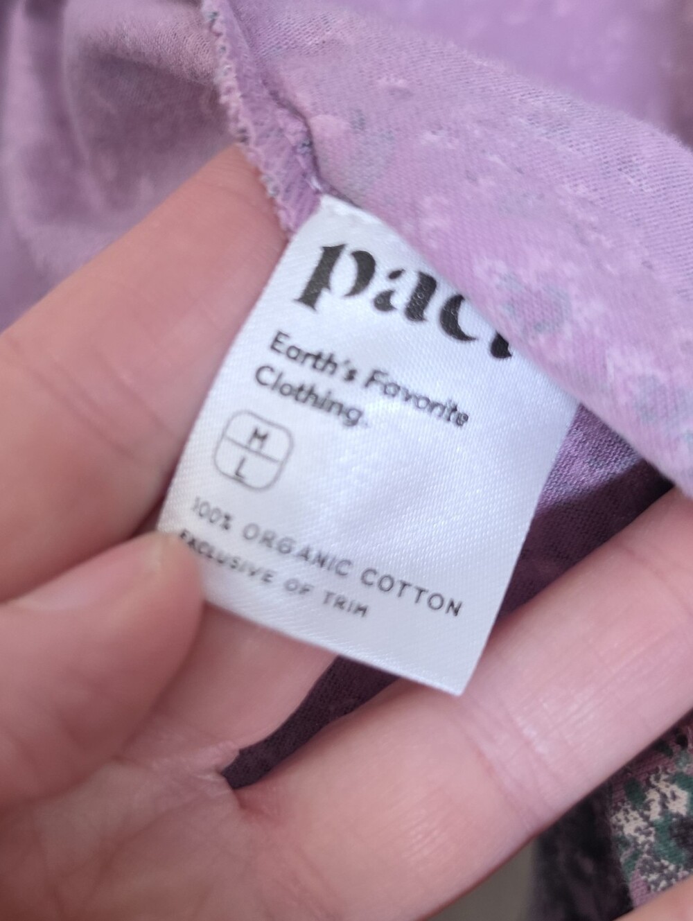 Pact Floral Staycation Short Robe M/L - Picture 6 of 7